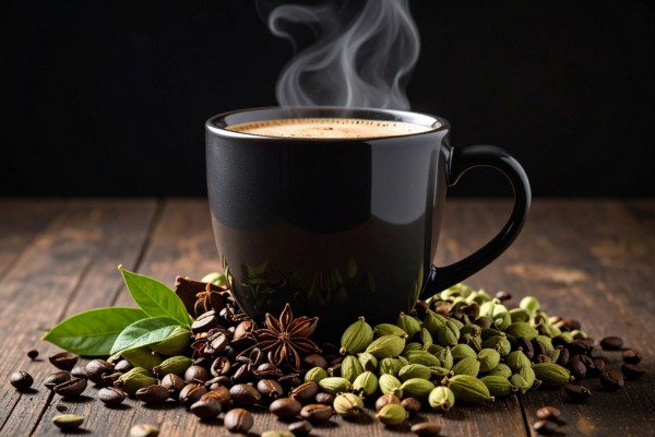 Thumbnail for Cardamom & Clove Spiced Coffee Recipe